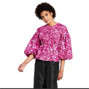 Kika Vargas x Target Floral Top - Sz Small